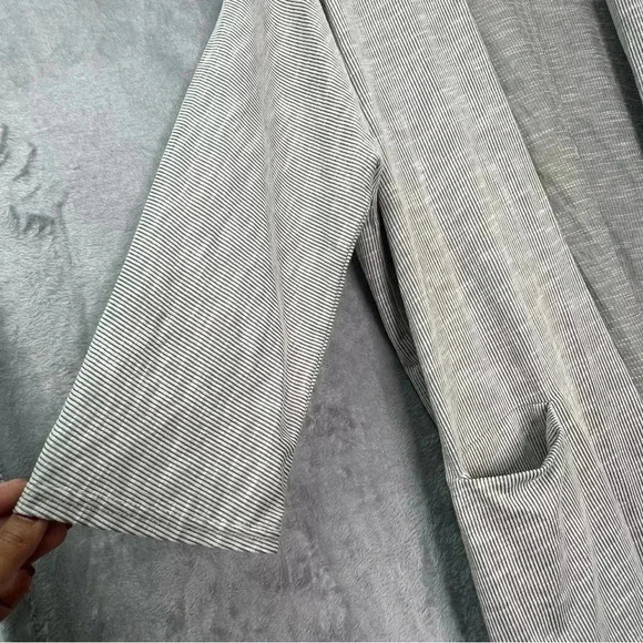 DONNI Sandwash Ribbed Open Front Cardigan Pockets Womens One Size Fits All - Picture 4 of 9